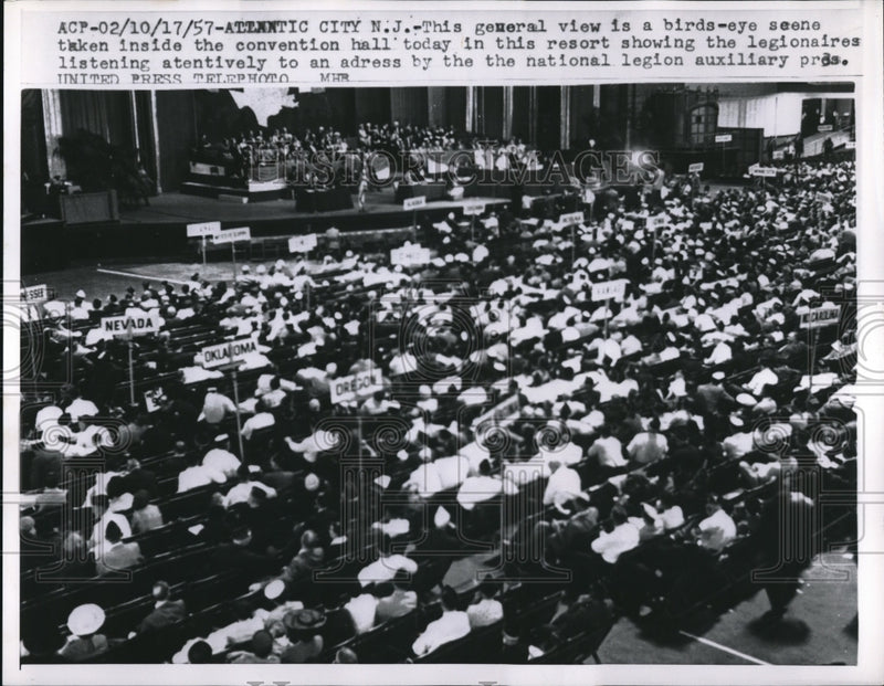 Load image into Gallery viewer, 1957 Showing the Legionaires inside the convention hall
