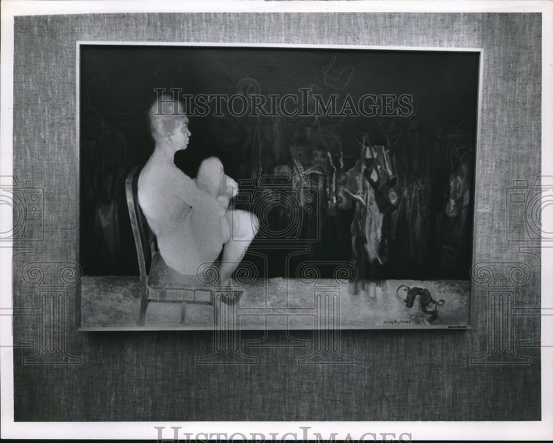 Load image into Gallery viewer, Press Photo Painting On Display At May Show
