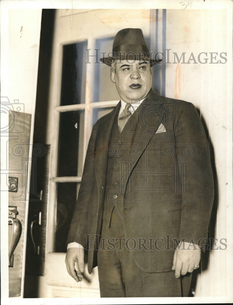 1938 Press Photo Ambassador Senor Dr. Don Francisco Castillo Najera- Historic Images