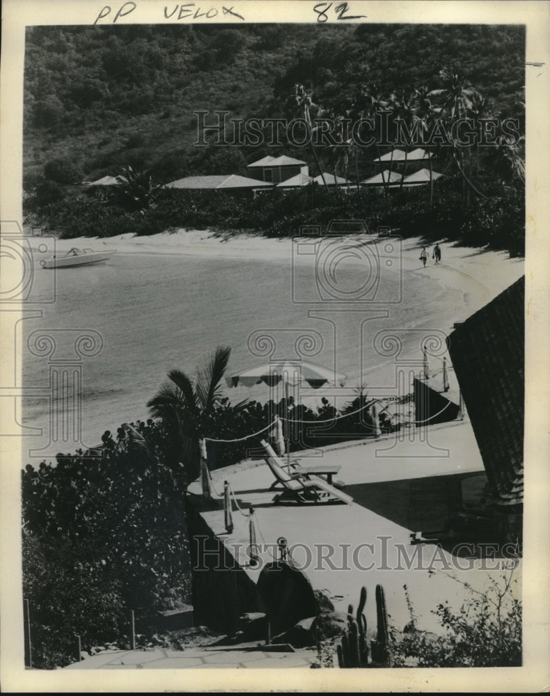 1964 Press Photo British Virgin Islands- Historic Images