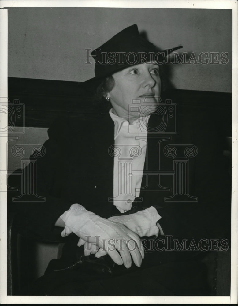 1940 Press Photo Rita Stanwood Warner claims she discovered Sucuma Foster