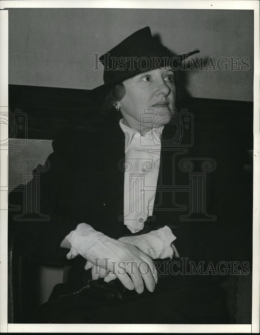 1940 Press Photo Rita Stanwood Warner claims she discovered Sucuma Foster