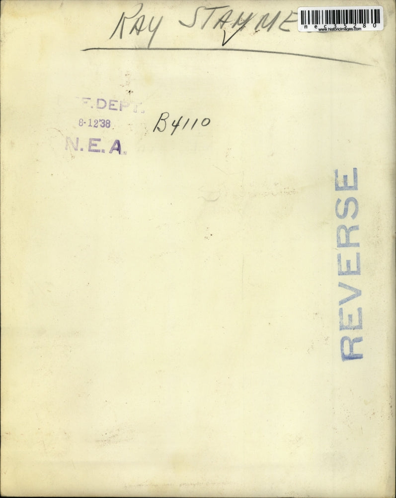 1938 Press Photo Kay Stammers, Tennis Star Player