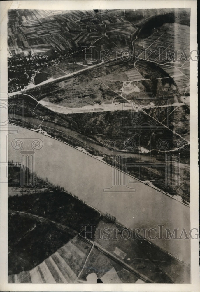 1939 Press Photo Waters of the Rhine seven feet above normal - nec35672- Historic Images