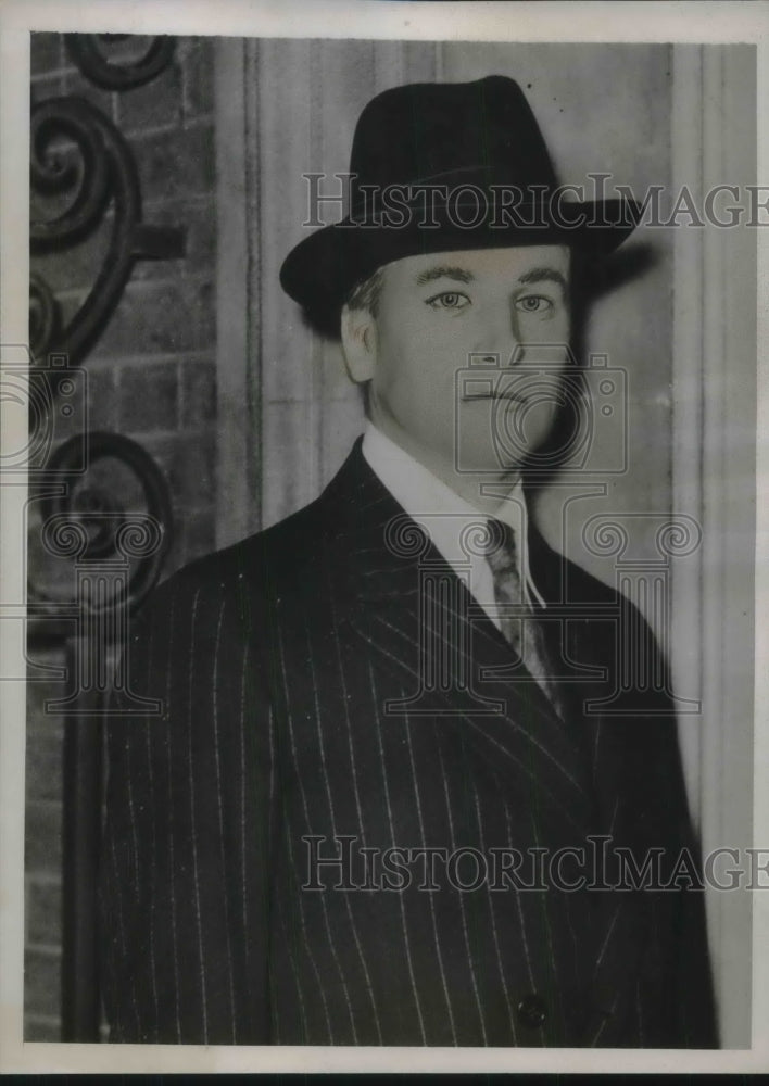 1938 Press Photo Sir Archibald Sinclair Leader Of UK Liberal Opposition - Historic Images