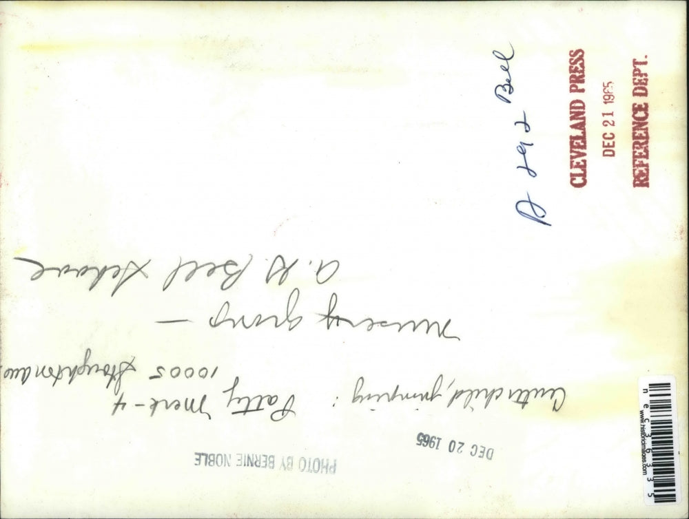 1965 Press Photo J Cutter,P Merk & nursery school mates in Cleveland, Ohio