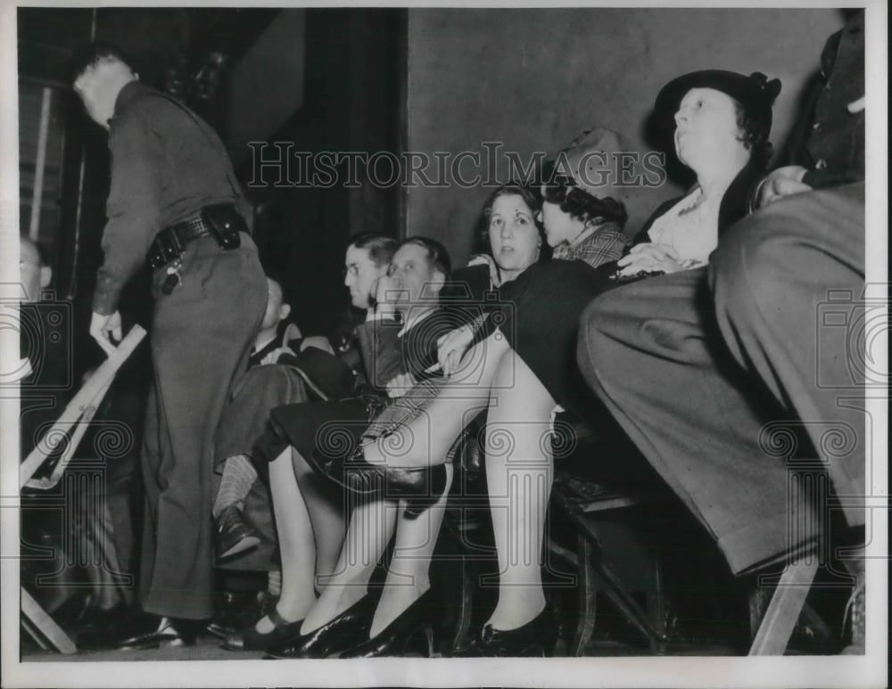 1938 Press Photo Paul Wright murder of wife