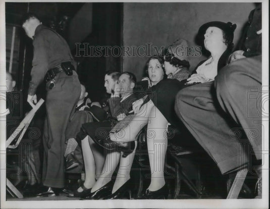 1938 Press Photo Paul Wright murder of wife