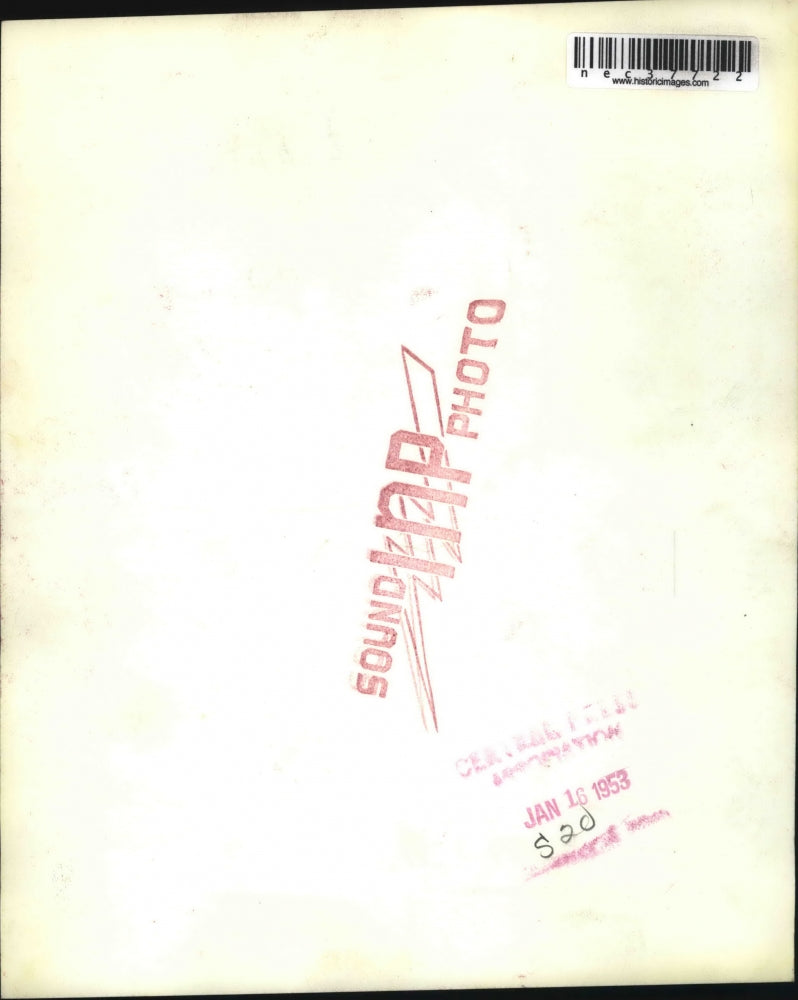 1953 Press Photo Amos Alonzo Stagg and Nurse Anna Truke