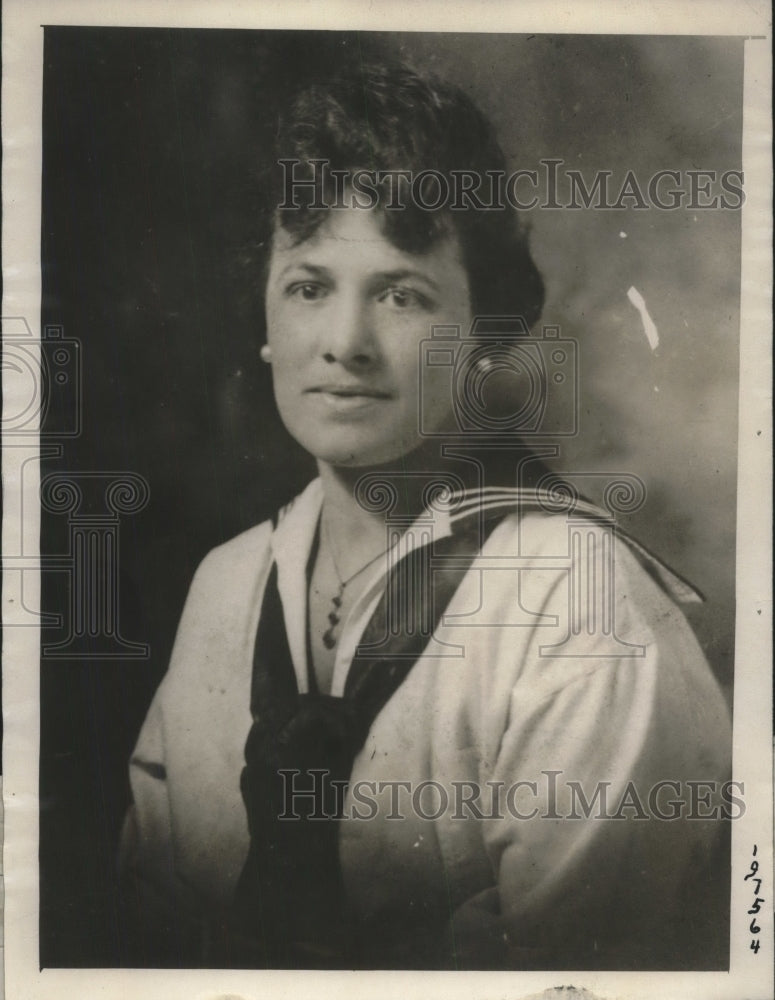 1923 Press Photo Mrs William Culver Attacked Almost Killed Has 2 Children