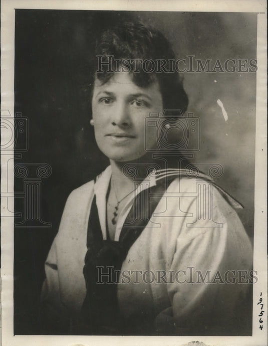 1923 Press Photo Mrs William Culver Attacked Almost Killed Has 2 Children