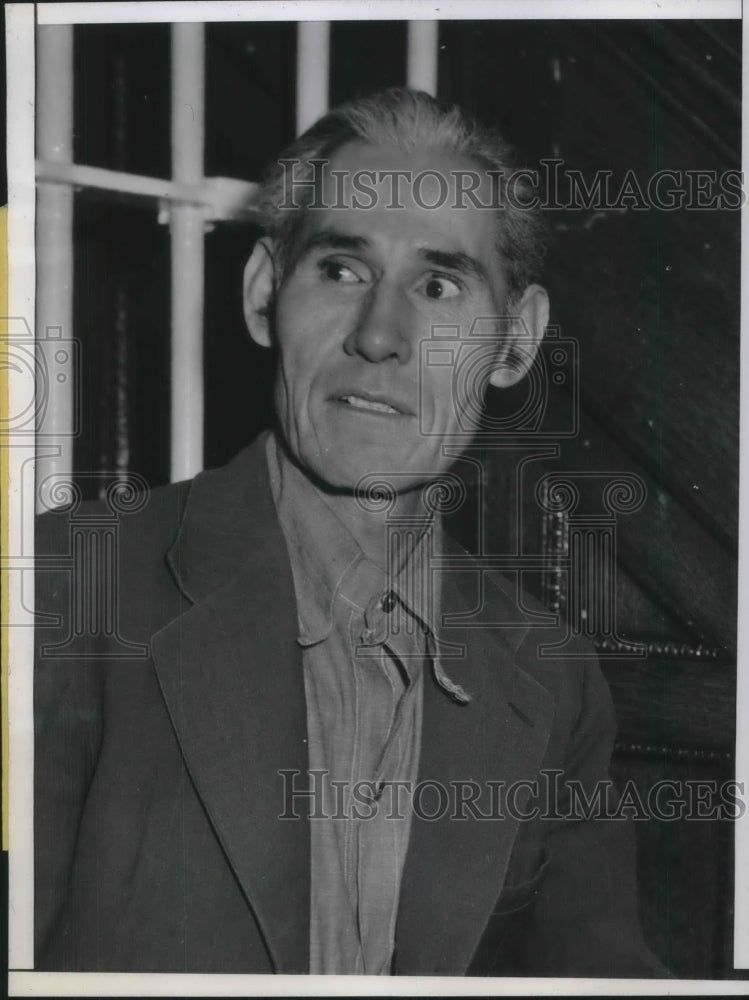 1944 Press Photo Daniel Garcia who escaped from Utah State Prison