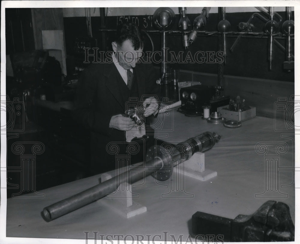 1941 Press Photo Dr W.D. Curledge