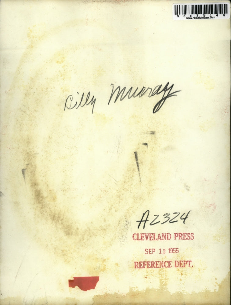 1955 Press Photo young Boy Billy Muoray enjoys his breakfast