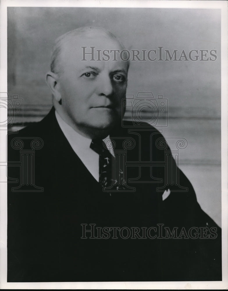 1955 Press Photo Honorary Chairman Mr. Edward B. Green- Historic Images