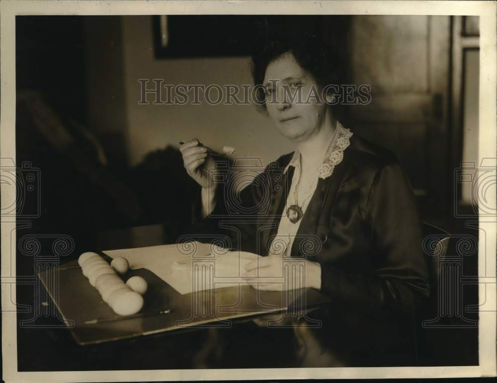 1926 Press Photo Margaret Wilfert, U.S. Dept. of Commerce butter and eggs expert- Historic Images