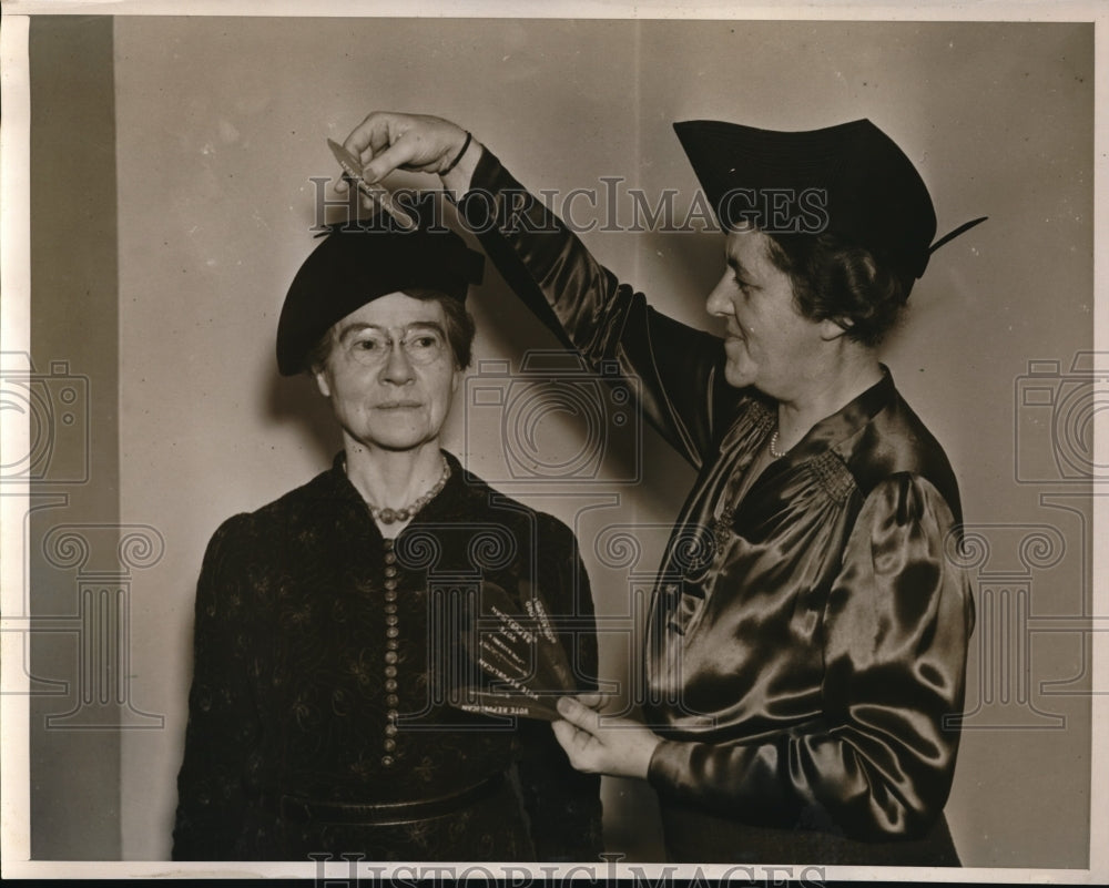 1938 Press Photo Jane Todd, Vice Chairman of the Republican State Com, NY