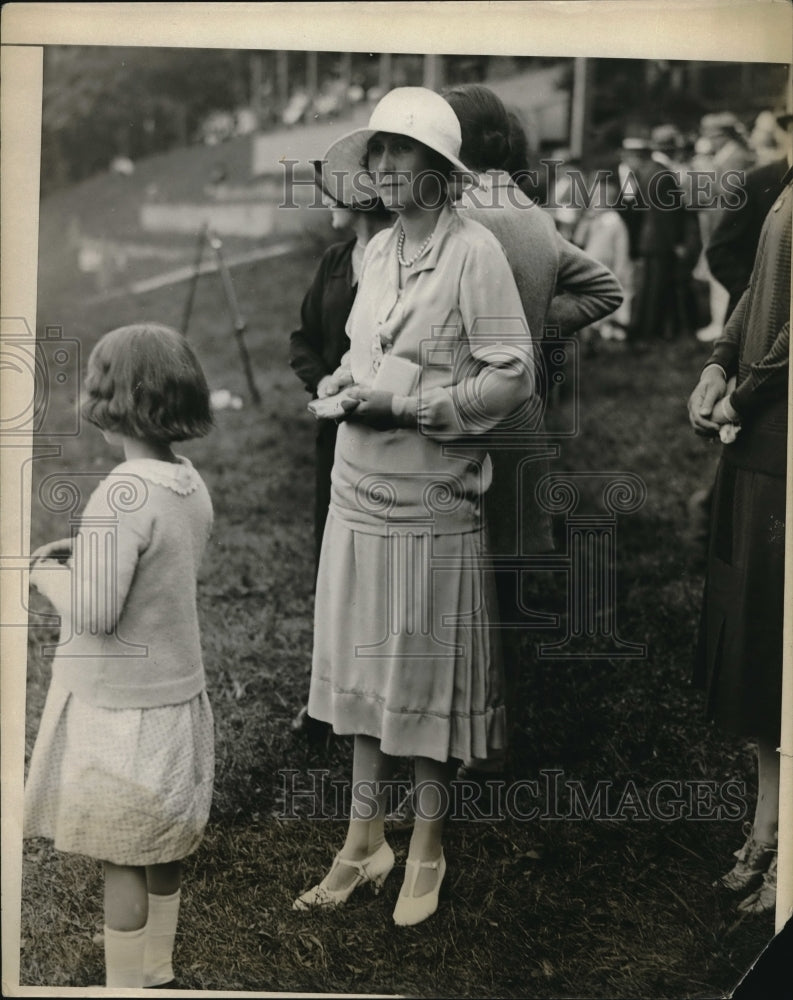 1925 Press Photo junior horse show- Historic Images
