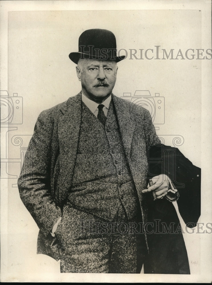 1923 Press Photo Lt Gov WC Nichol challenge by Pres Harding to a golf match