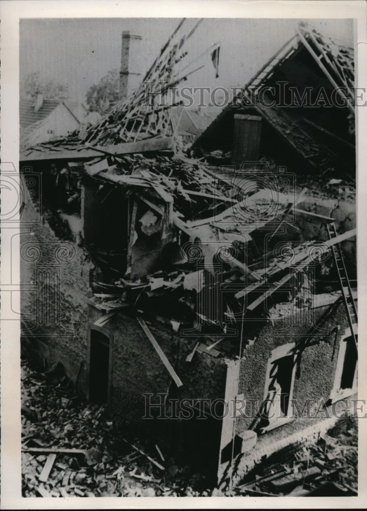 1940 Press Photo Berlin, Germany RAY targets destroyed - nec42674