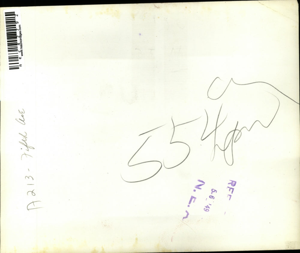 1949 Press Photo Crowds on Fifth Ave in NYC on Easter at St Patrick's Cathedral