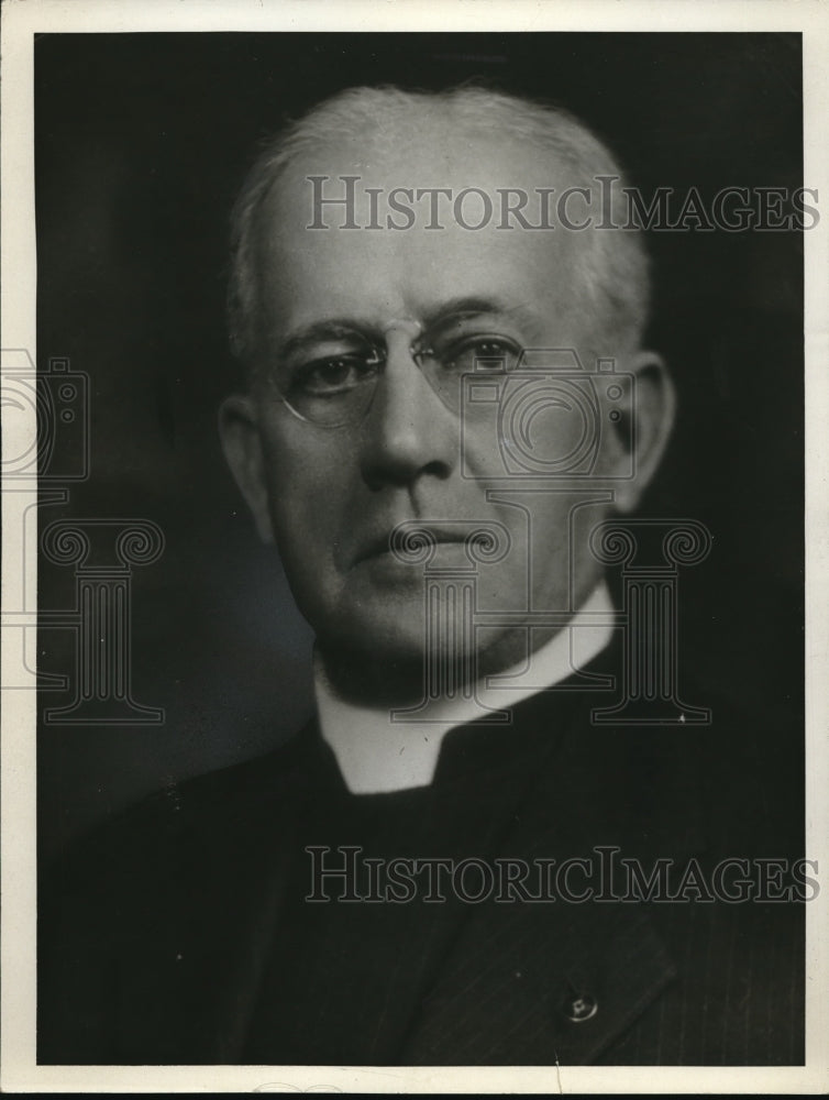 1936 Press Photo Reverend Gerard F Patterson Clergy Portrait