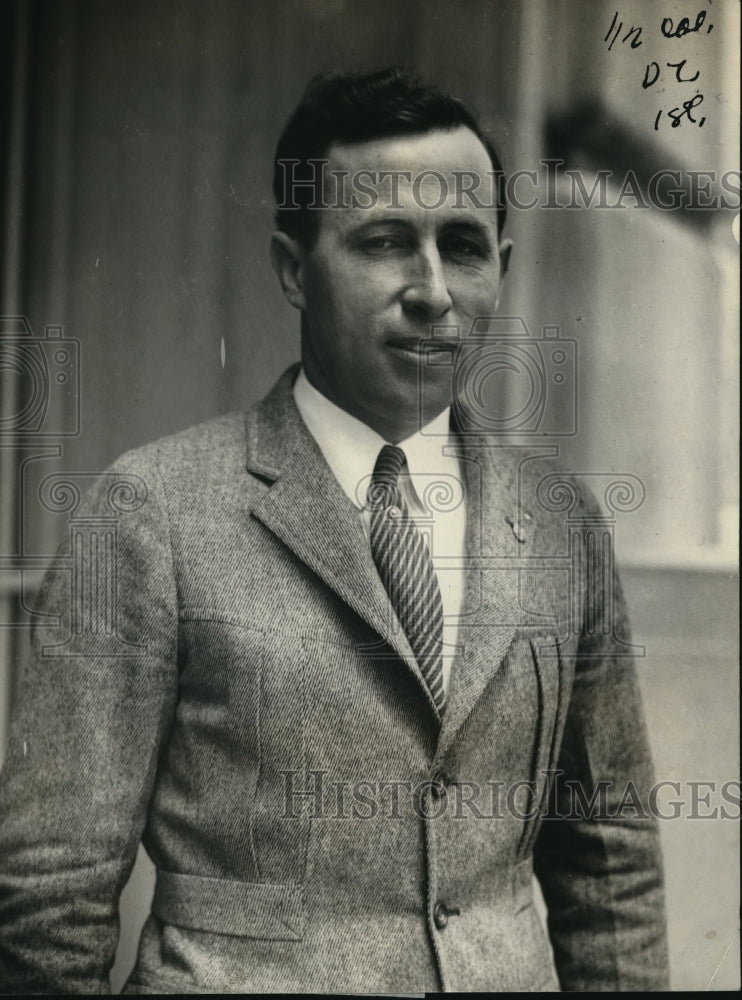1923 Press Photo James McFarland Natl Cmdr of DAV- Historic Images