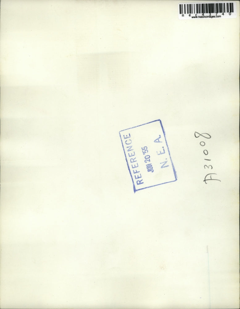 1955 Press Photo San Francisco. Jon pivak, UP reporter,Ken Allen