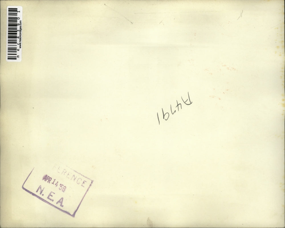 1958 Press Photo Northwestern Univ Med school, Dr RC Parlett,CA Rehr