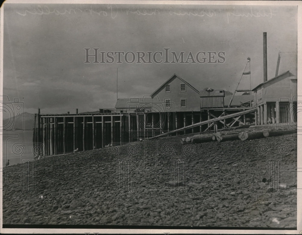 1923 Press Photo Fishing scene near Port Moller- Historic Images