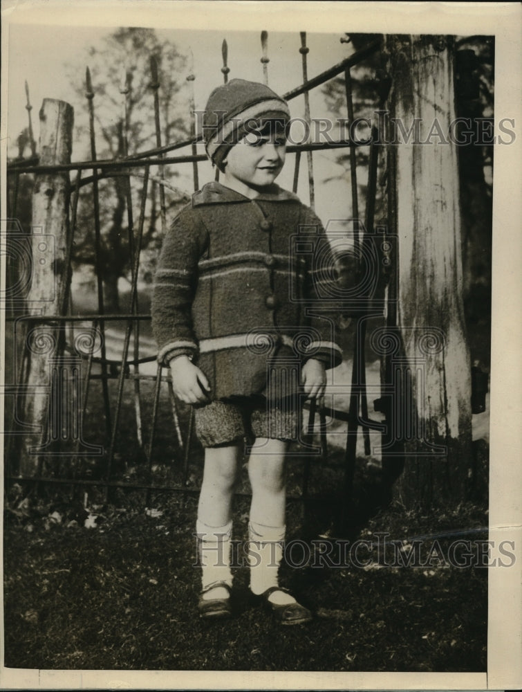 1926 Press Photo Geofry Russell heir to Ampthill Peerage