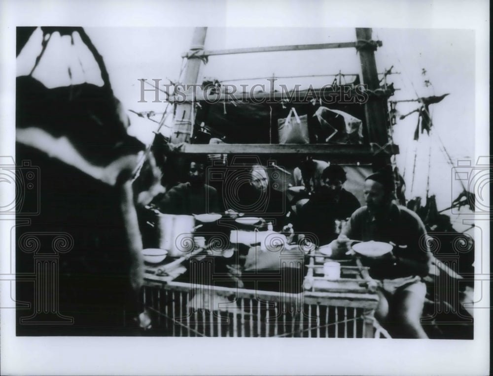 1970 Press Photo Madani Ait Ouhanni, Norman Baker, Santiago Genovese - nec45076
