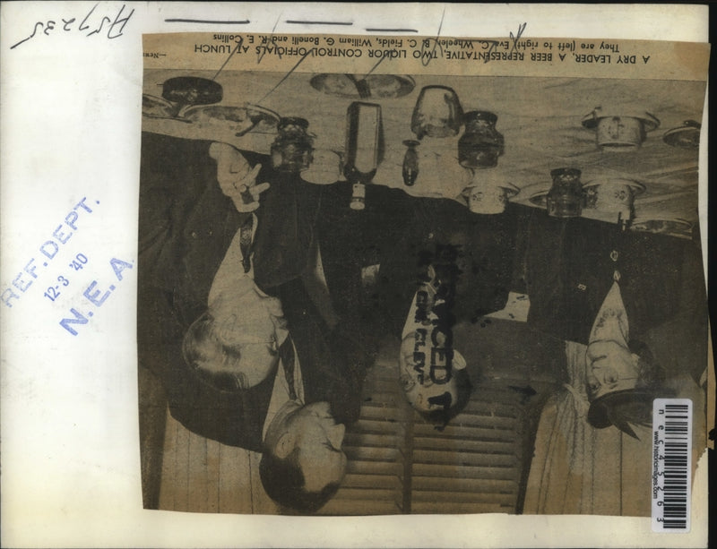 Load image into Gallery viewer, 1940 Press Photo Eva Wheeler, B.C. Fields, William Bonelli, R.E. Collins
