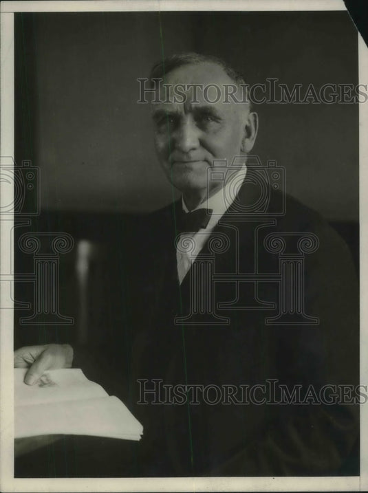 1925 Press Photo Charles W. Hunt of Federal Trade Commission- Historic Images