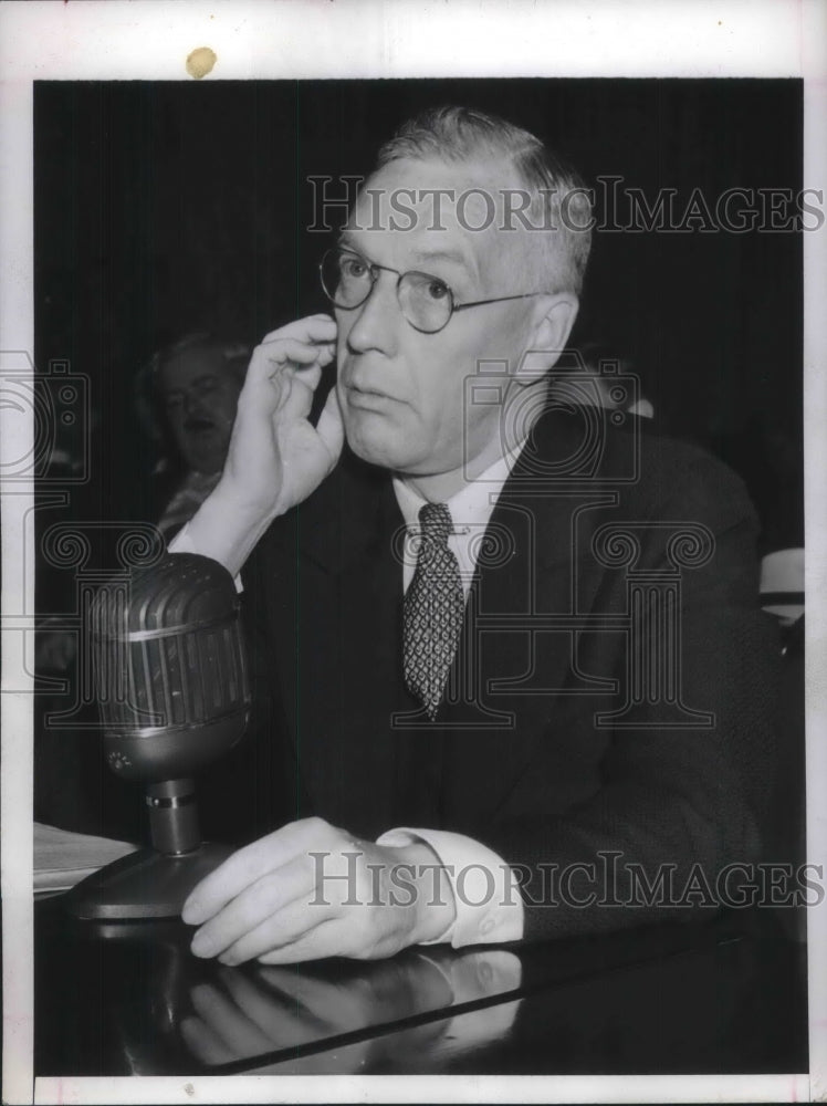 1941 Press Photo Alcoa head testifies before Senate committee- Historic Images