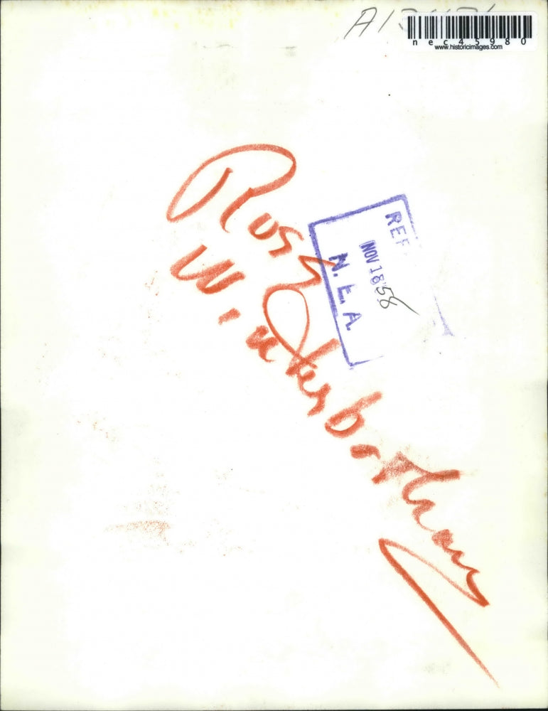 1958 Press Photo Harlow P. Curtice, Pres. of GM shakes hands w/ his successor