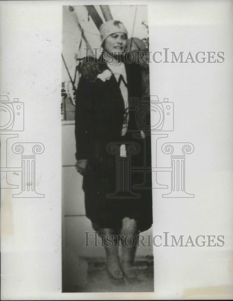 1933 Press Photo Mrs. Katherine King Joyarty.