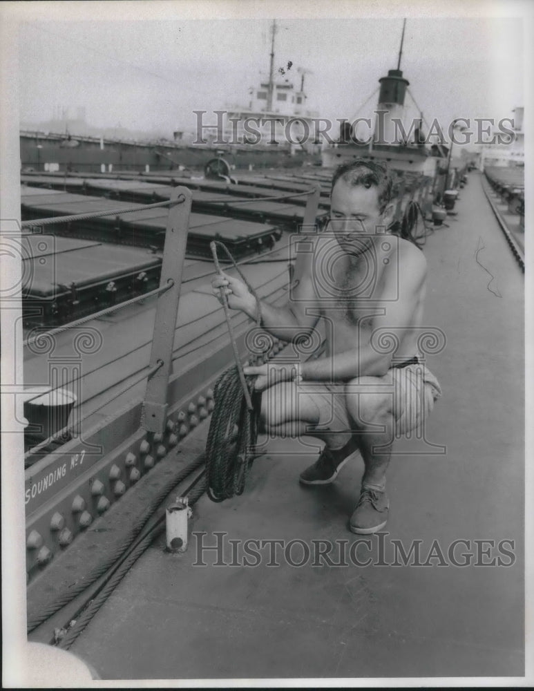 1959 Press Photo Clifford Fuller.- Historic Images