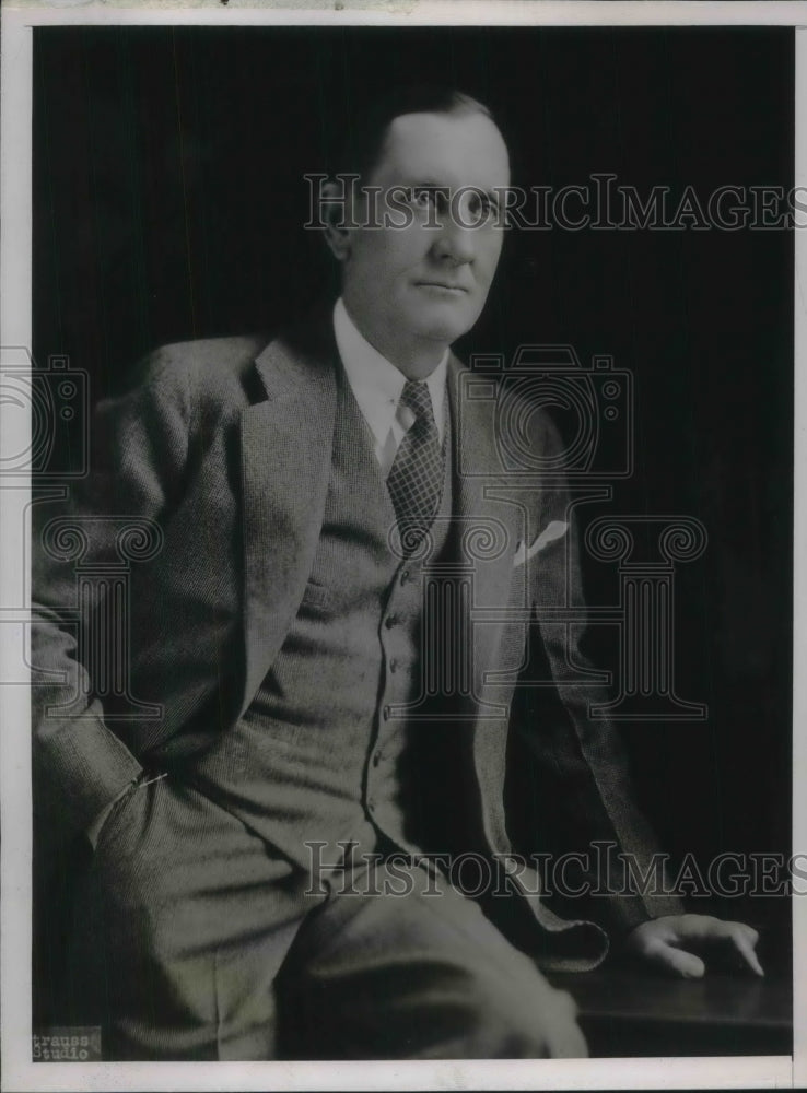 1936 Press Photo Stirling E. Edmunds, proponent against the New Deal.