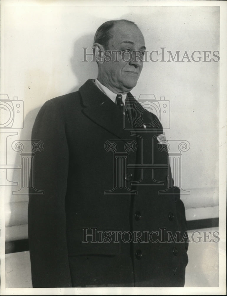 1933 Press Photo Mr Jesse Strauss President of RM Macy Company- Historic Images