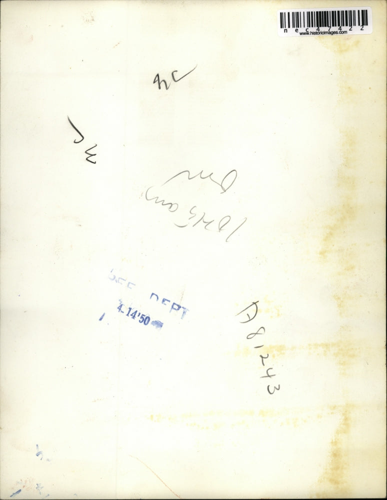 1950 Press Photo State Police searching for Gertrude Colston Mauman at Phila.PA