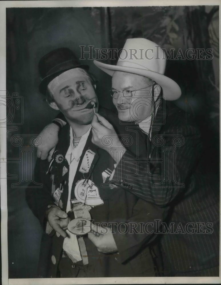 1938 Press Photo Civil Engineer James Farley Launches Hill Billy Campaign