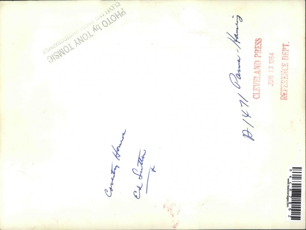 1964 Press Photo Ed Sutton Sits in a Coventry House