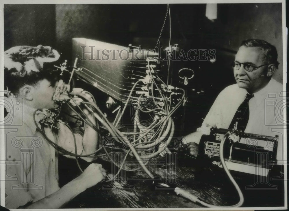 1931 Press Photo Muscle Synchronization Study University Southern California