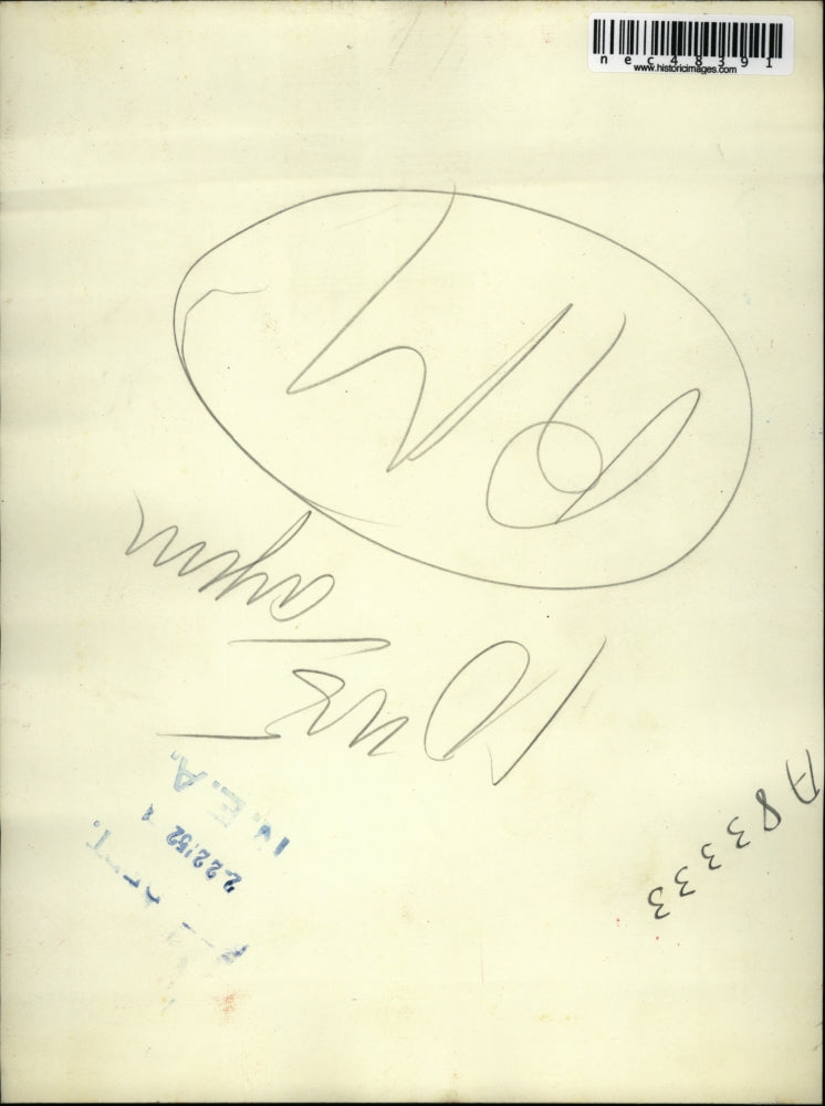 1952 Press Photo Plane Crash Survivor Stewardess Nancy Taylor Tries To Relax