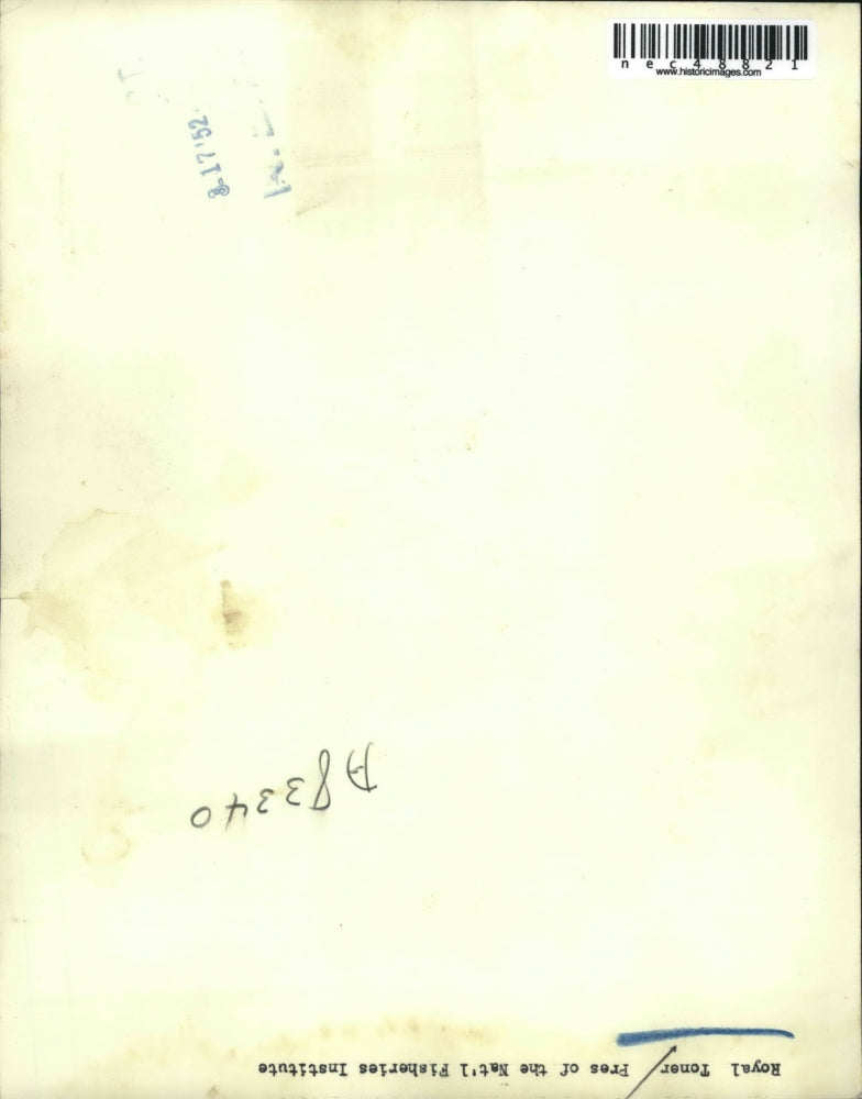 1953 Press Photo Royal Toner, the president of the National Fisheries Institute