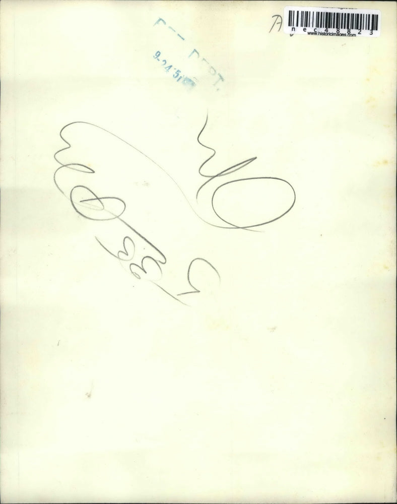 1951 Press Photo Leo Townsend testified before the Un-American Activities Comm