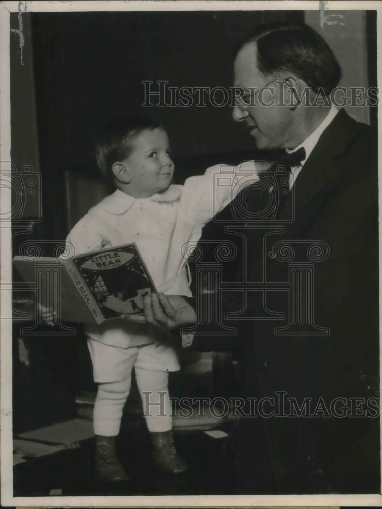 1919 Press Photo Reverend James Reed Son Angus Will Help Lead Sermon