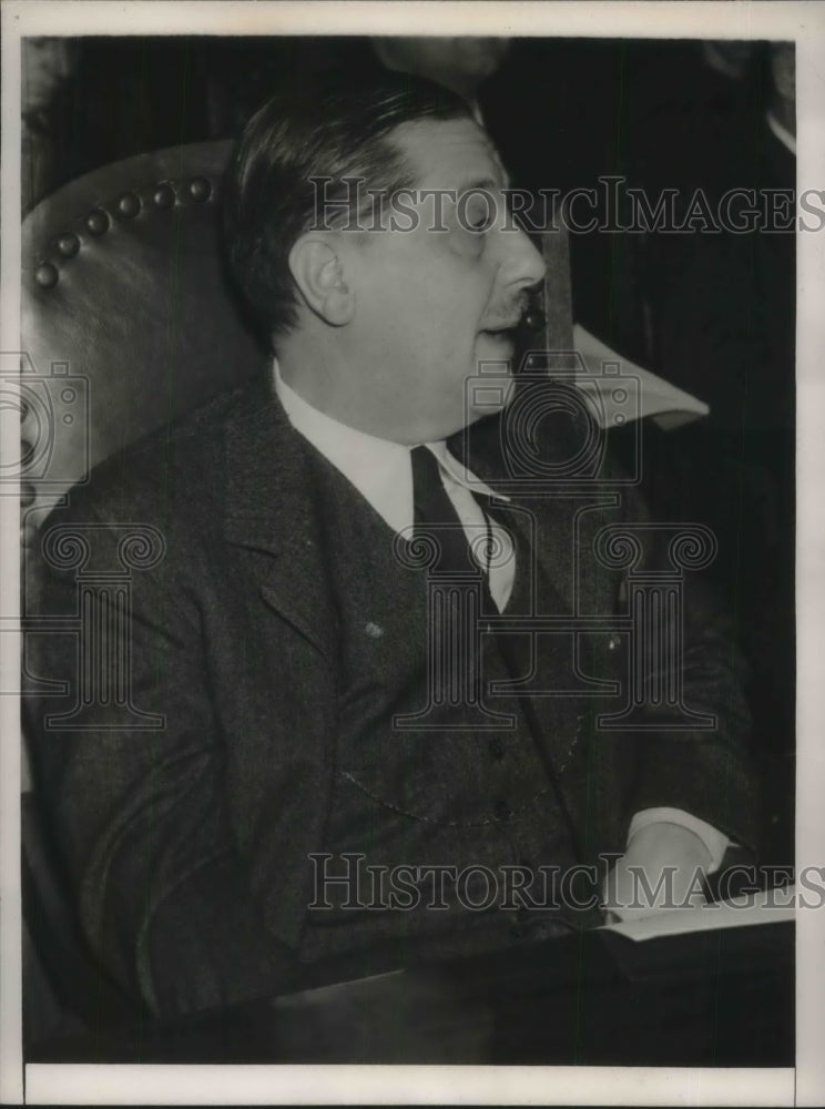 1941 Press Photo D.C. Thurman Arnold, asst Attorney General