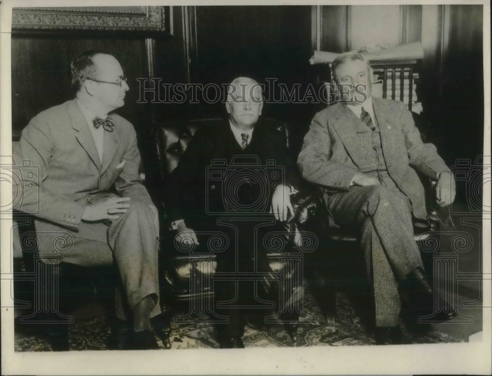 1926 Press Photo Leipzig mayor guest of Chicago